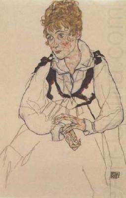 The Artist' Wife,seated (mk12), Egon Schiele